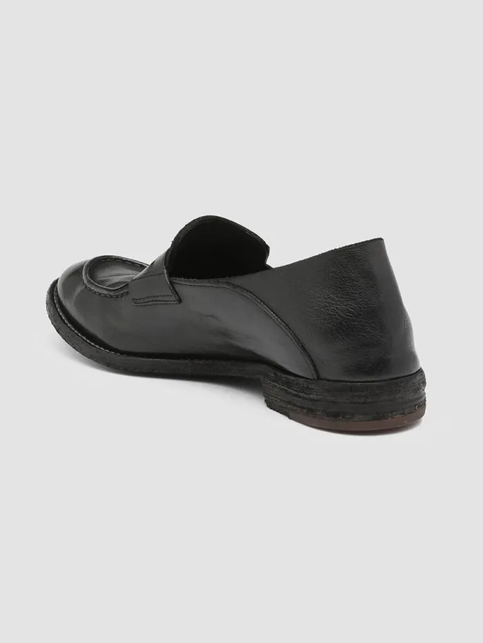 Women Officine Creative Footwear LEXIKON 516 Black Leather Loafers