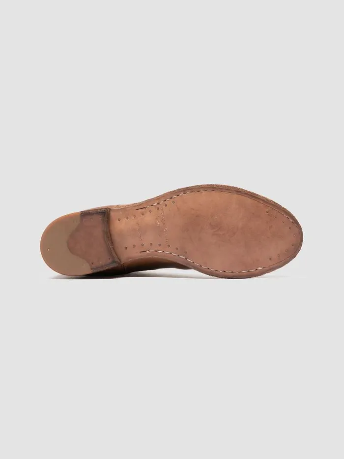 Women Officine Creative Footwear LEXIKON 551 Brown Leather Zipped Boots Women Officine Creative Footwear LEXIKON 551 Brown Leather Zipped Boots