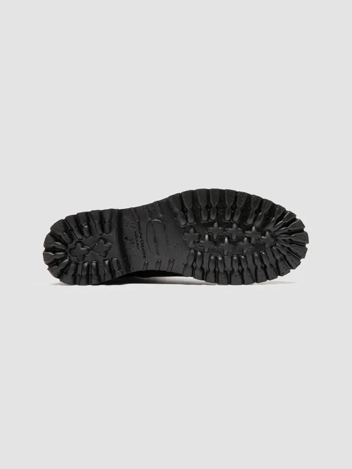 Women Officine Creative Footwear LORAINE 026 Black Leather Zipped Boots Women Officine Creative Footwear LORAINE 026 Black Leather Zipped Boots