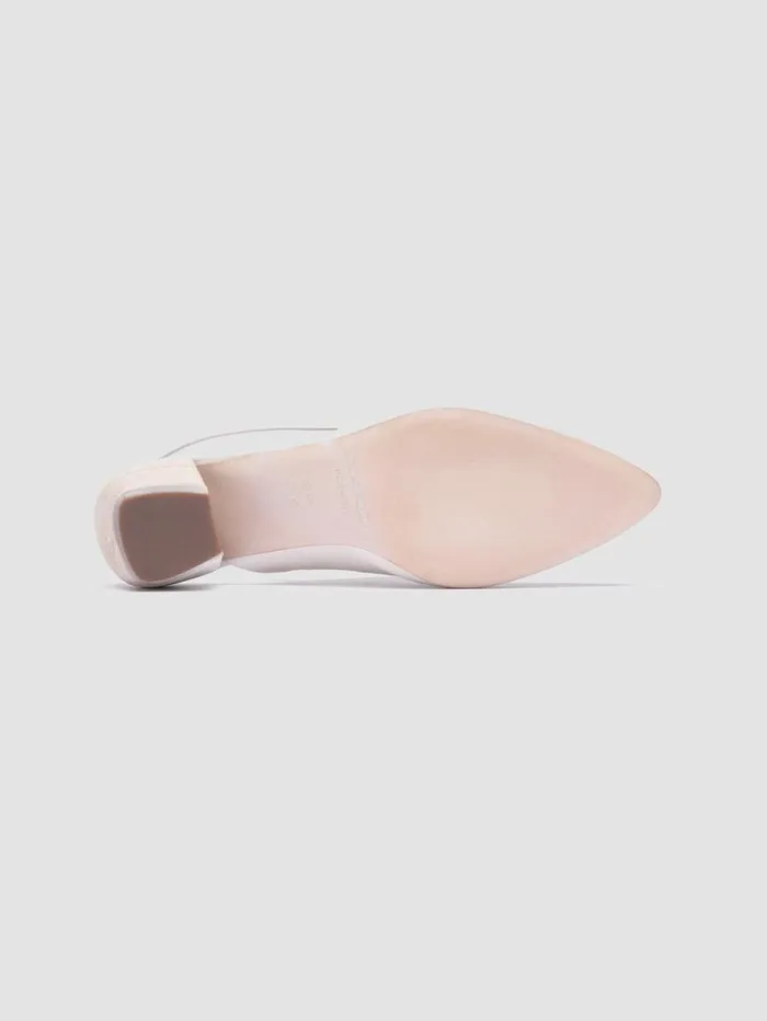 Women Officine Creative Footwear SALLY 029 White Slingback Sandals Women Officine Creative Footwear SALLY 029 White Slingback Sandals