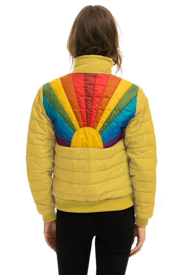 Women Outerwear Aviator Nation SUNBURST JACKET 8211 KHAKI Women Outerwear Aviator Nation SUNBURST JACKET 8211 KHAKI