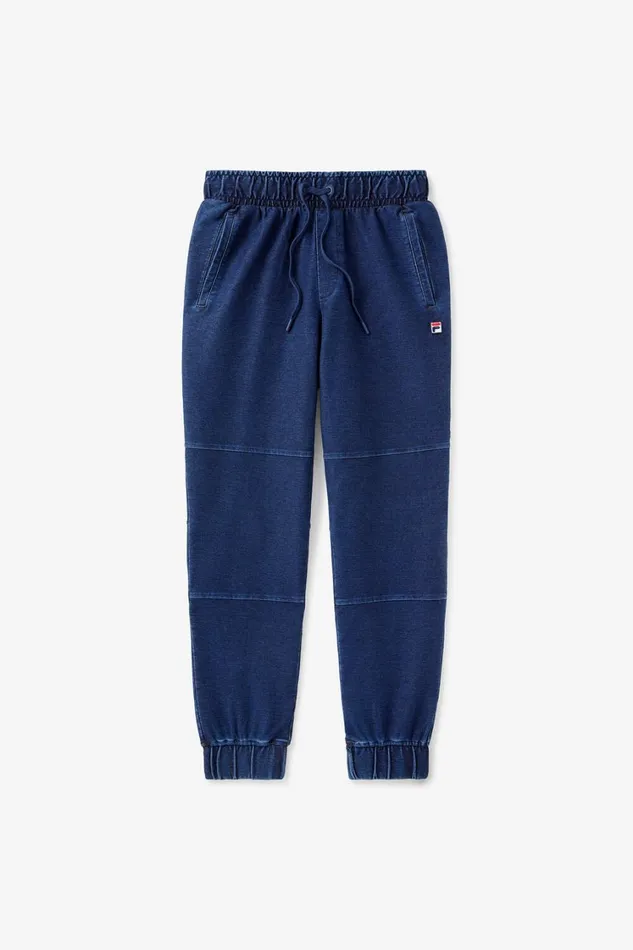 Women Pants and Shorts Fila Denim Joggers 401 Indigo Blue