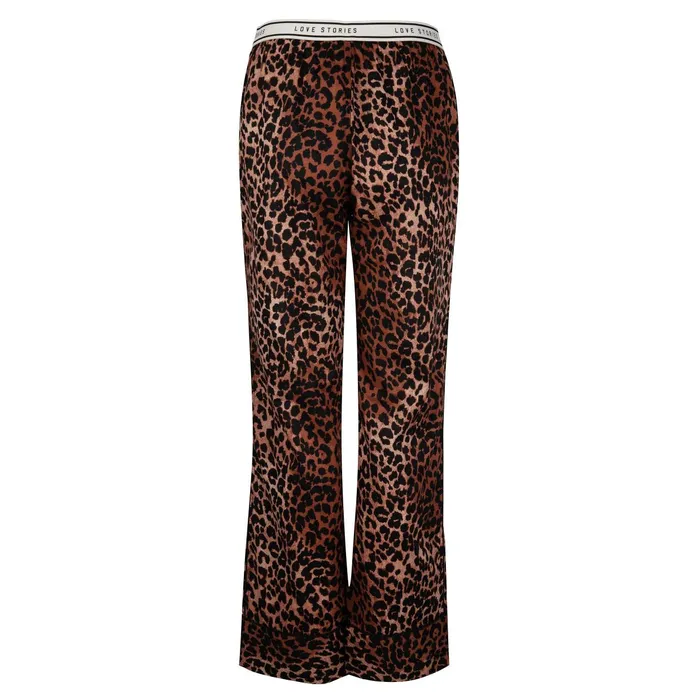 Women Pants Love Stories Weekend Pants Leopard