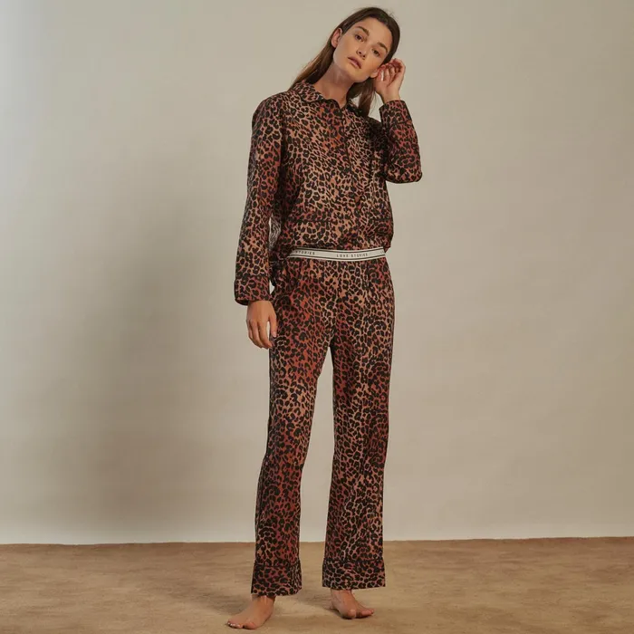 Women Pants Love Stories Weekend Pants Leopard
