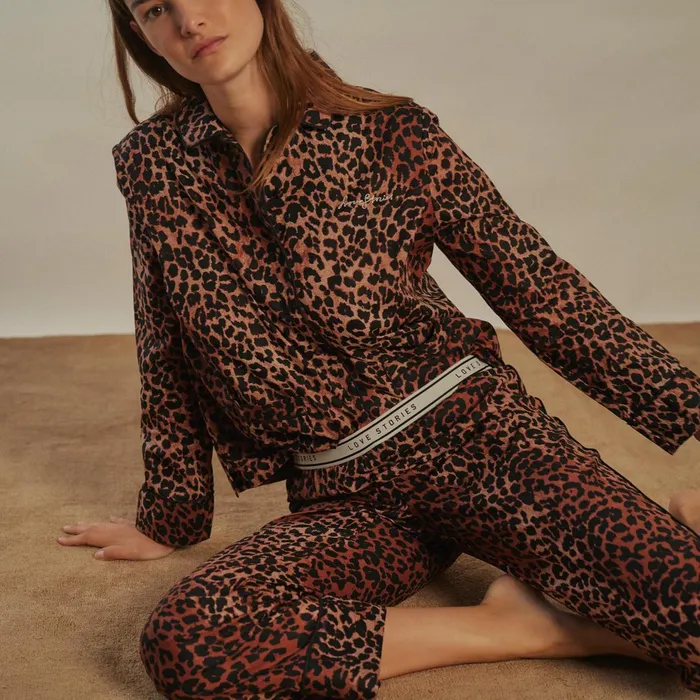 Women Pants Love Stories Weekend Pants Leopard