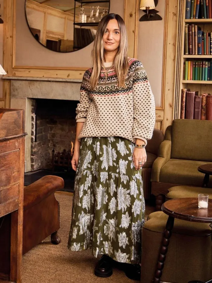Women Phoebe Jacquard Maxi Skirt Green Multi White Stuff Skirts Women Phoebe Jacquard Maxi Skirt Green Multi White Stuff Skirts