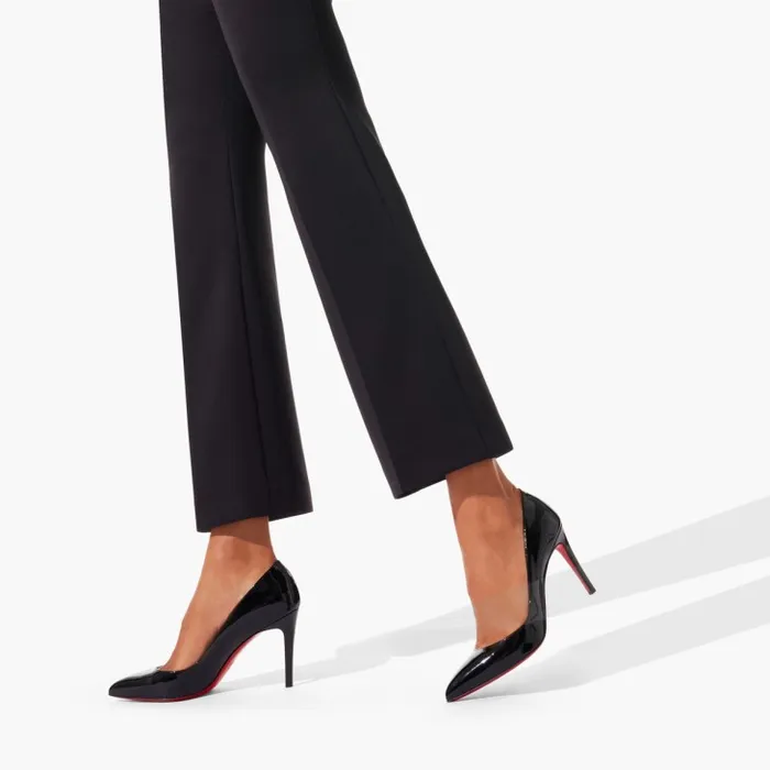 Women Pigalle 85 Mm Pumps 8211 Patent Calf Leather 8211 Black Christian Louboutin Pumps