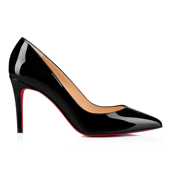 Women Pigalle 85 Mm Pumps 8211 Patent Calf Leather 8211 Black Christian Louboutin Pumps