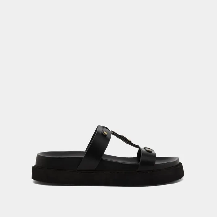 Women Platform Sandals Black JONAK Sandals