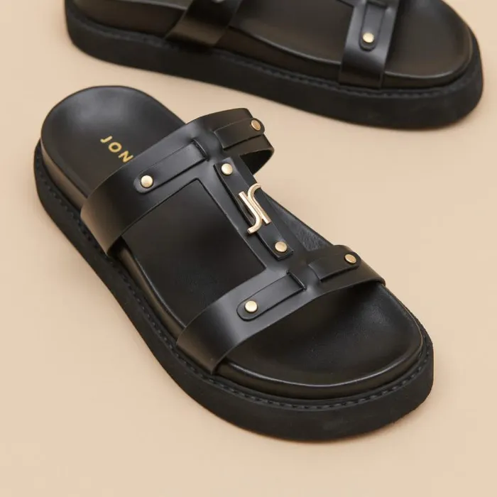 Women Platform Sandals Black JONAK Sandals