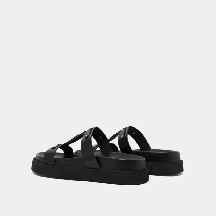 Women Platform Sandals Black JONAK Sandals