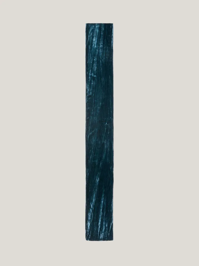 Women Plisse Velvet Scarf Teal Jigsaw Ponchos and Scarves