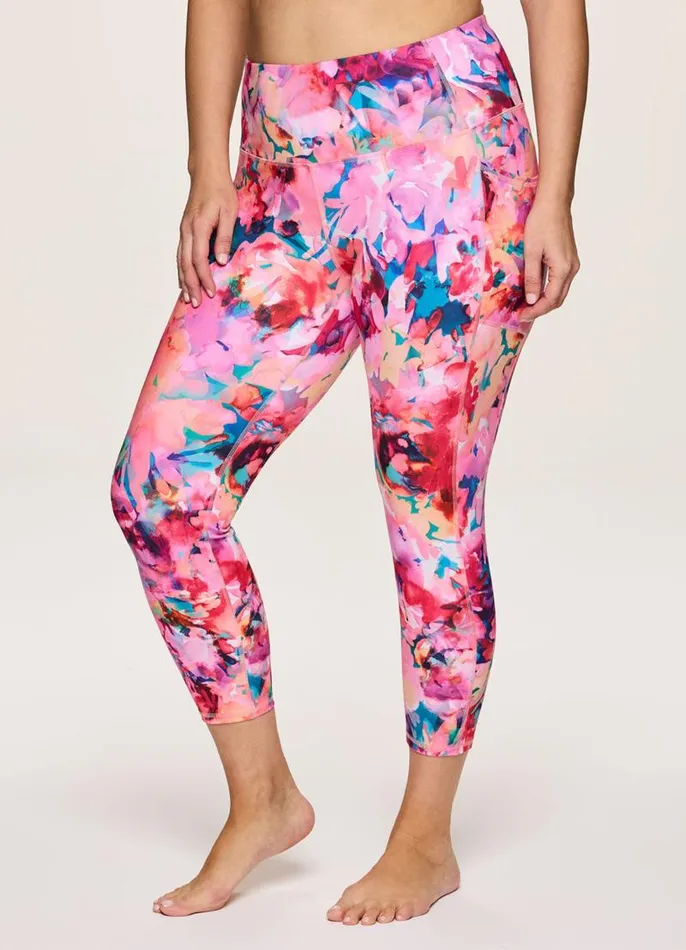 Women Plus In Bloom 78 Legging Multi RBX Active Leggings