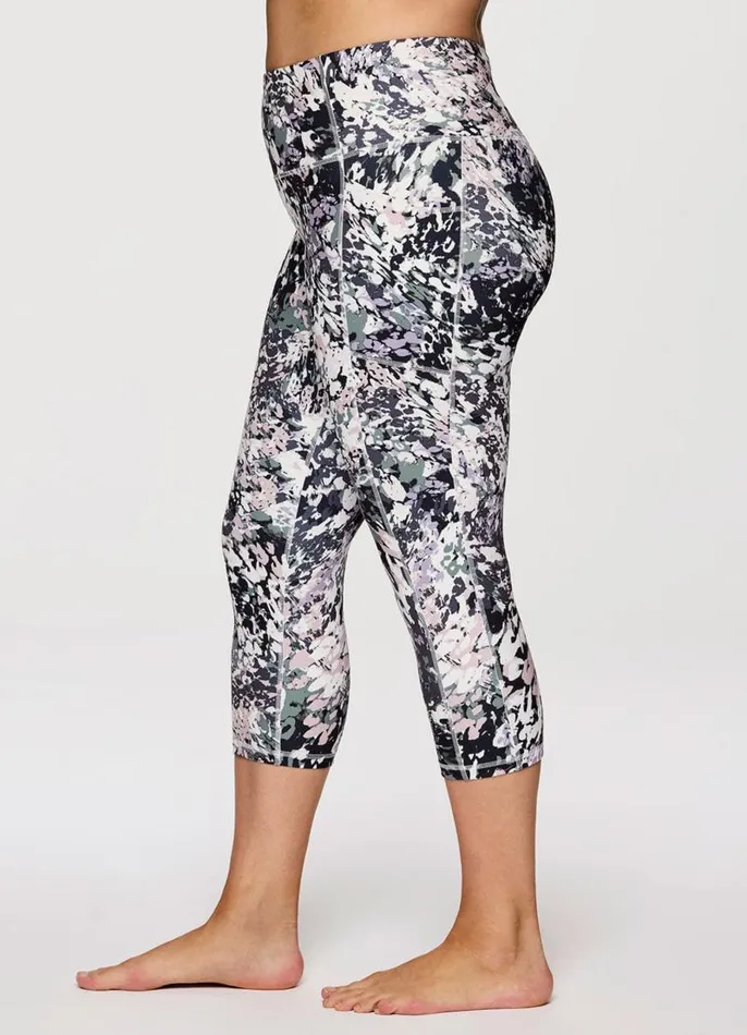Women Plus In The Wild Super Soft Capri Multi RBX Active Leggings