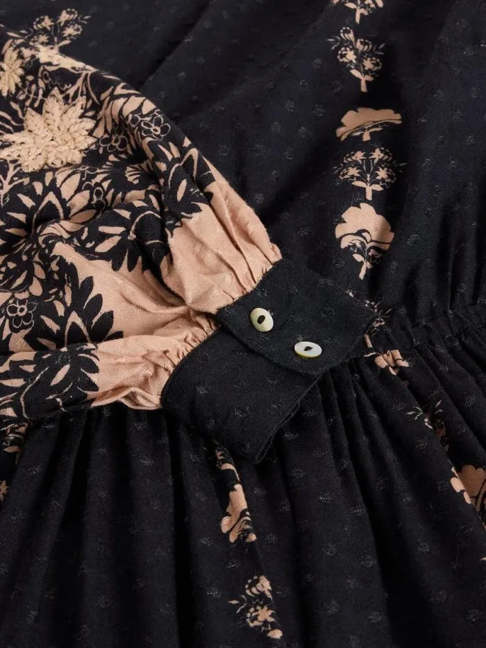 Women Robyn Embroidered Dress Black Multi White Stuff Dresses Women Robyn Embroidered Dress Black Multi White Stuff Dresses