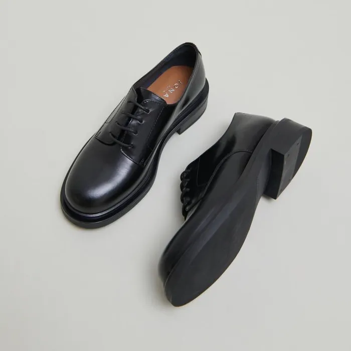 Women Roundtoe Derbies Black JONAK Derbies Oxfords