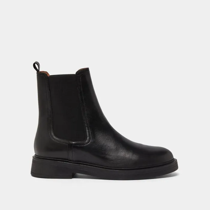 Women Roundtoe Lowboots Black JONAK Ankle Boots Lowboots