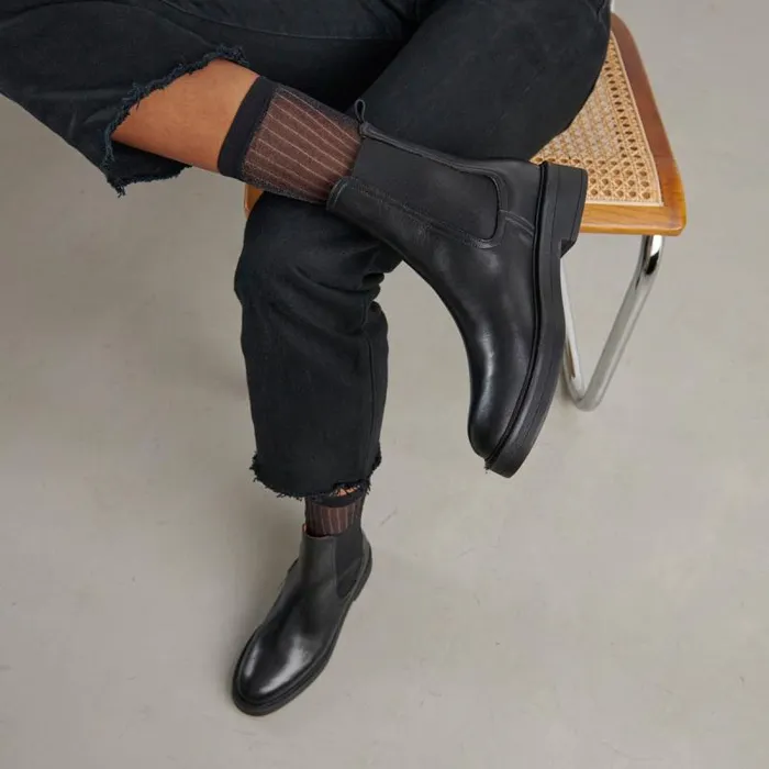 Women Roundtoe Lowboots Black JONAK Ankle Boots Lowboots