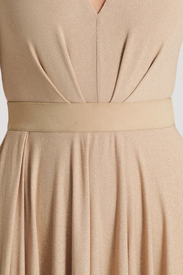 Women Scanlan Theodore TINSEL DRAPE SKIRT CHAMPAGNE Skirts Women Scanlan Theodore TINSEL DRAPE SKIRT CHAMPAGNE Skirts