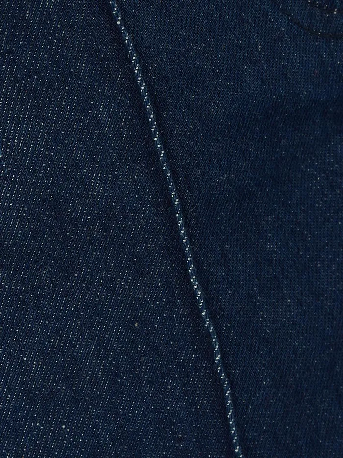 Women Seamed Denim Culotte Indigo Jigsaw Denim