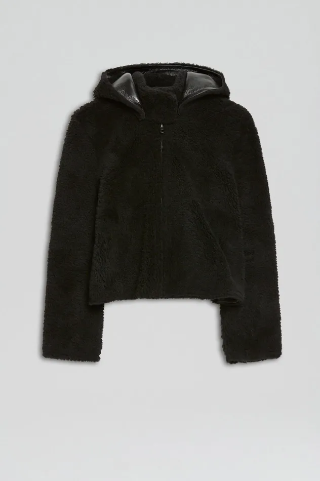 Women SHEARLING JACKET BLACKBLACK Jackets Scanlan Theodore