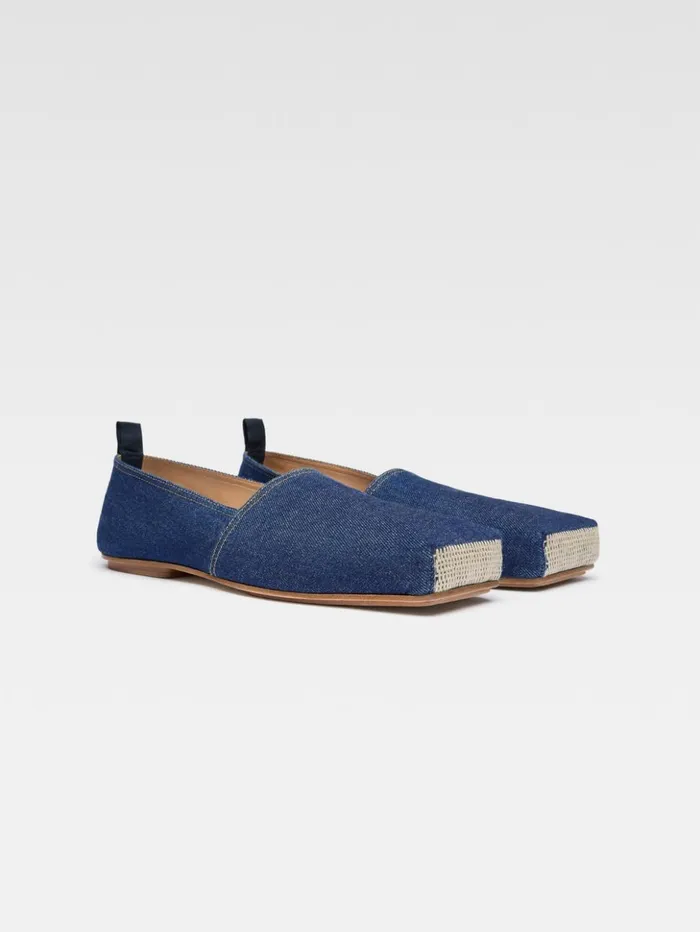 Women Shoes JACQUEMUS The Carr Espadrilles Dark Navy Women Shoes JACQUEMUS The Carr Espadrilles Dark Navy