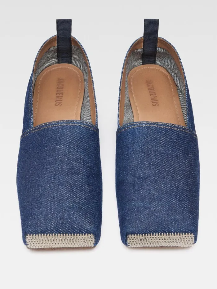 Women Shoes JACQUEMUS The Carr Espadrilles Dark Navy Women Shoes JACQUEMUS The Carr Espadrilles Dark Navy
