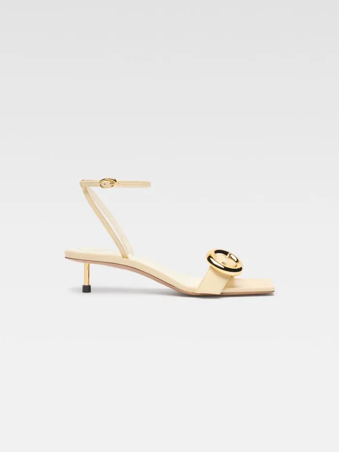 Women Shoes JACQUEMUS The Low Regalo Sandals Ivory