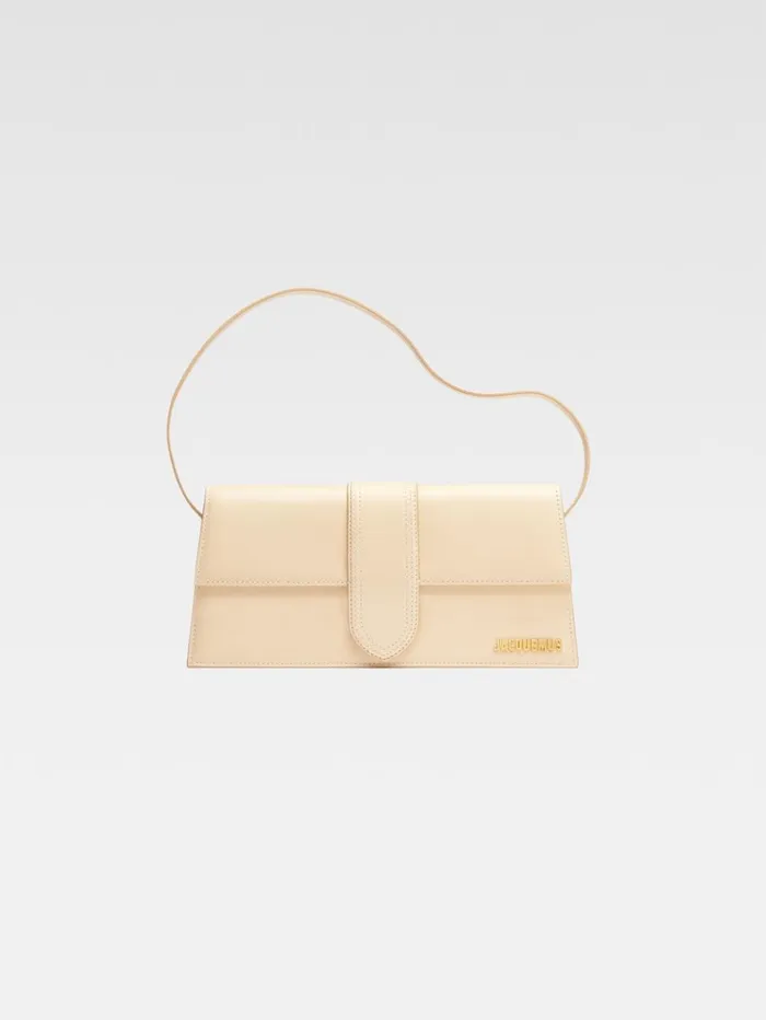 Women Shoulder Bags JACQUEMUS The Long Bambino Ivory