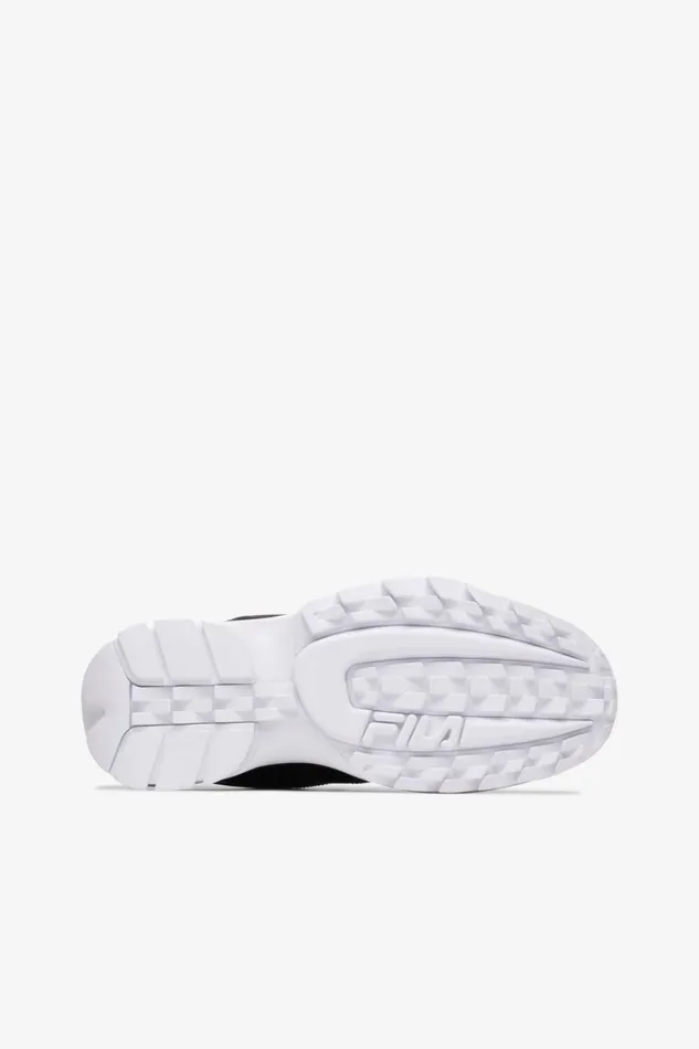 Women Sneakers Fila Disruptor 2 Wedge 013 Black White White