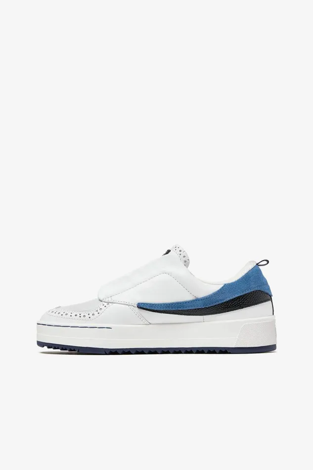 Women Sneakers Fila Sanati SL 148 Whitefila Navycoronet Blue