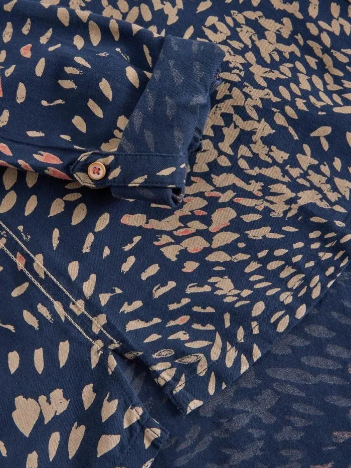 Women Sophie Organic Cotton Long Sleeve Shirt Navy Print White Stuff Shirts and Blouses Women Sophie Organic Cotton Long Sleeve Shirt Navy Print White Stuff Shirts and Blouses