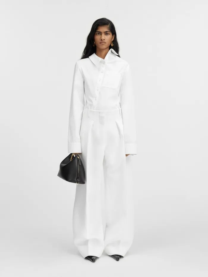 Women Suits JACQUEMUS The Ovalo Pants White
