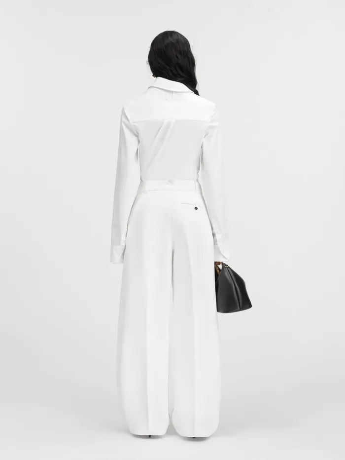 Women Suits JACQUEMUS The Ovalo Pants White