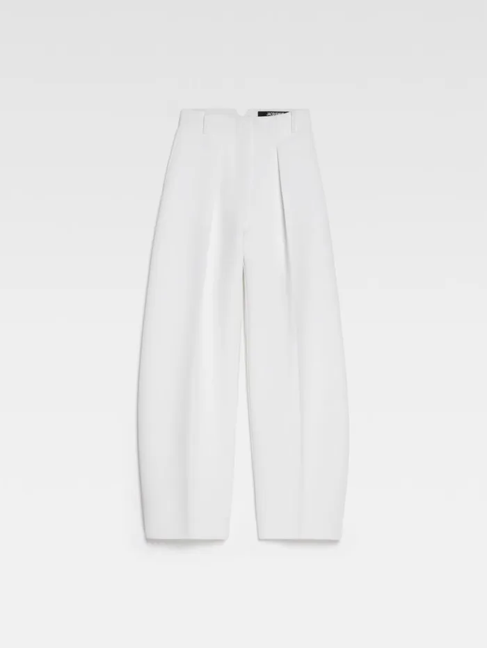 Women Suits JACQUEMUS The Ovalo Pants White