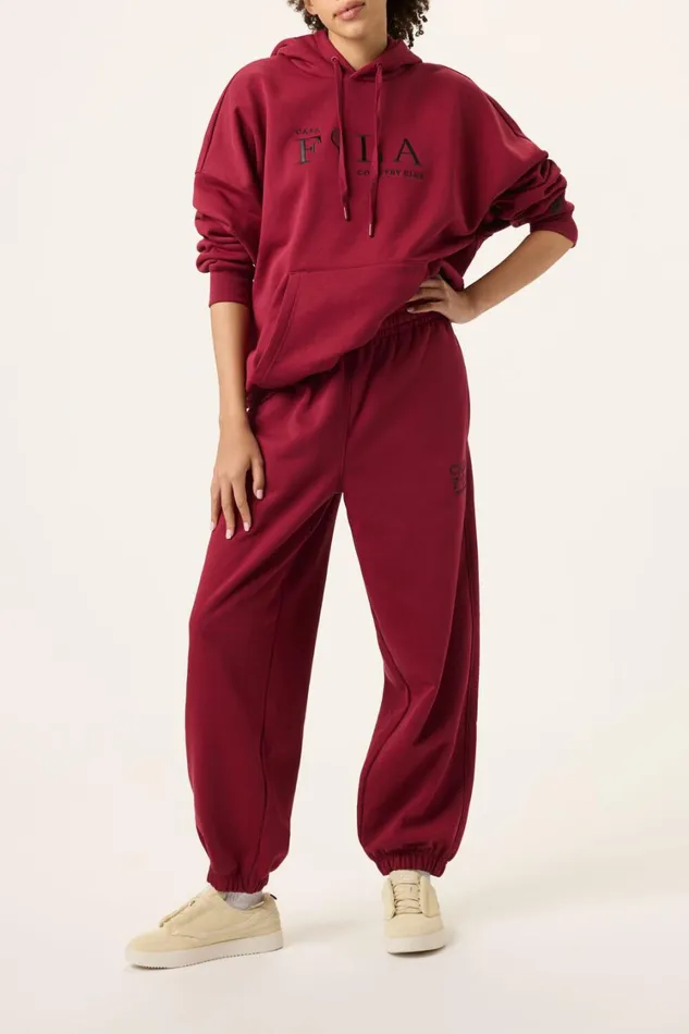 Women Sweatshirts and Hoodies Fila Casa Fila Country Club Hoodie 600 Tibetan Red Women Sweatshirts and Hoodies Fila Casa Fila Country Club Hoodie 600 Tibetan Red