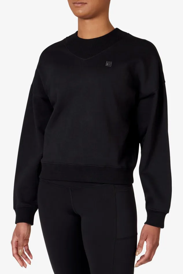 Women Sweatshirts and Hoodies Fila Elevated Essentials Crew