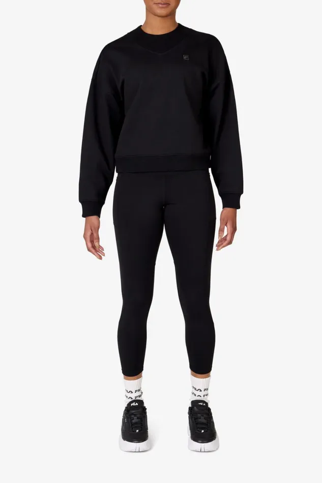 Women Sweatshirts and Hoodies Fila Elevated Essentials Crew