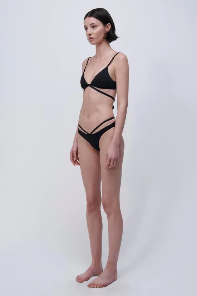 Women Swimwear Jonathan Simkhai Signature Harlen Bikini Top