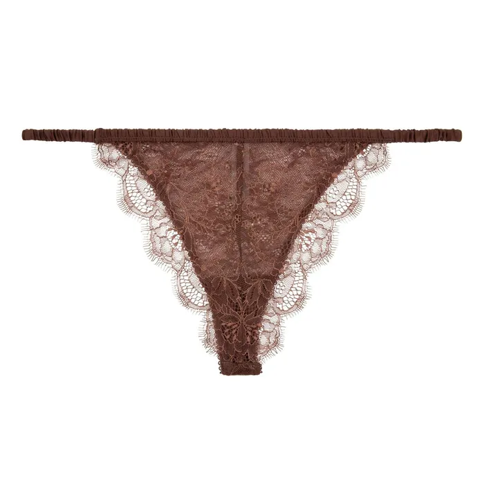 Women Tanga Briefs Love Stories Charlotte Briefs Dark Brown