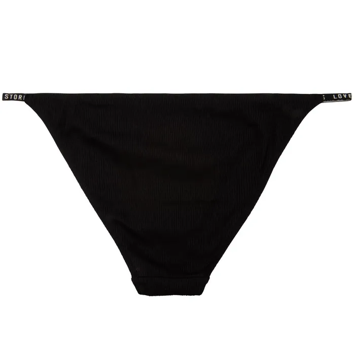 Women Tanga Briefs Love Stories Rosie Briefs Black