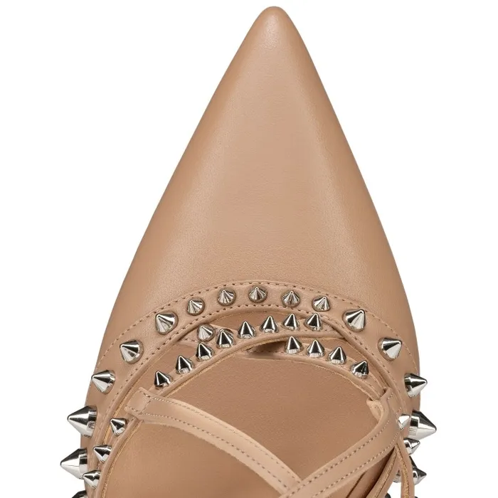Women Tatooshka Spikes Pump 100 Mm Pumps 8211 Nappa Leather And Spikes 8211 Blush Christian Louboutin Pumps