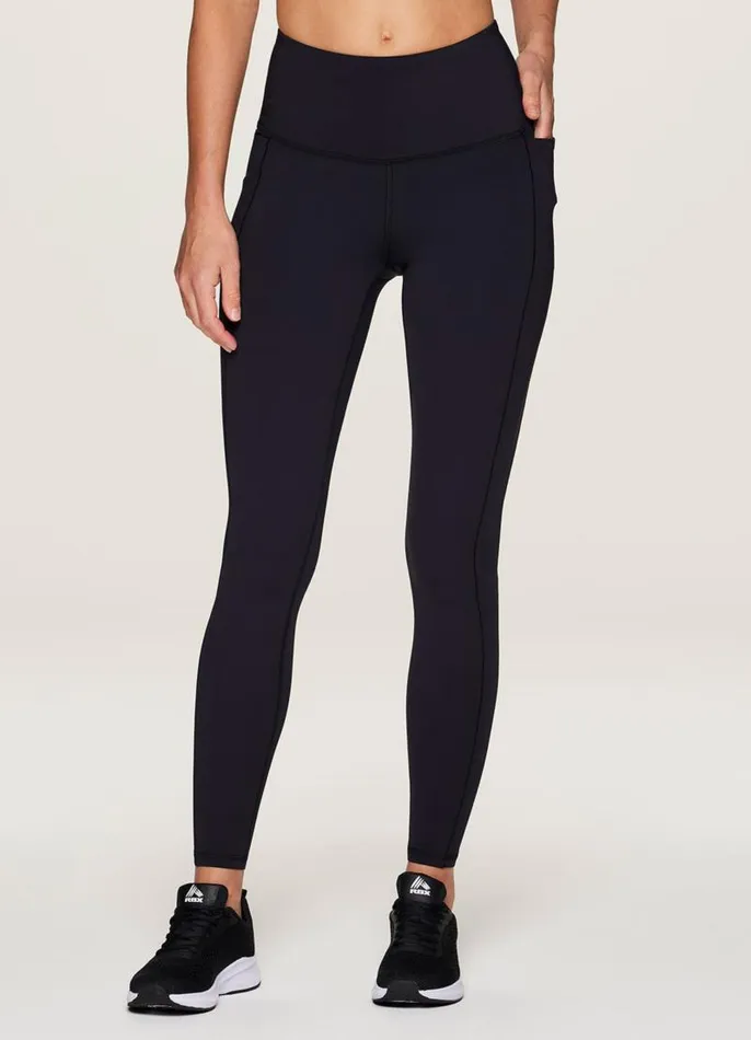 Women Tech Flex Stash It Legging Black RBX Active Leggings