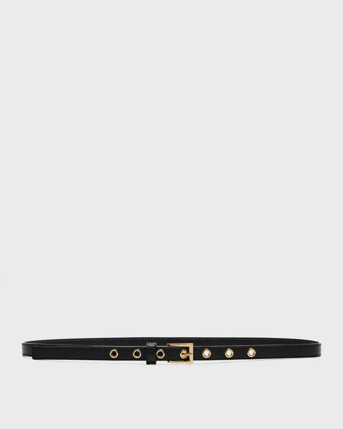 Women Theory Belts Belt In Leather Black