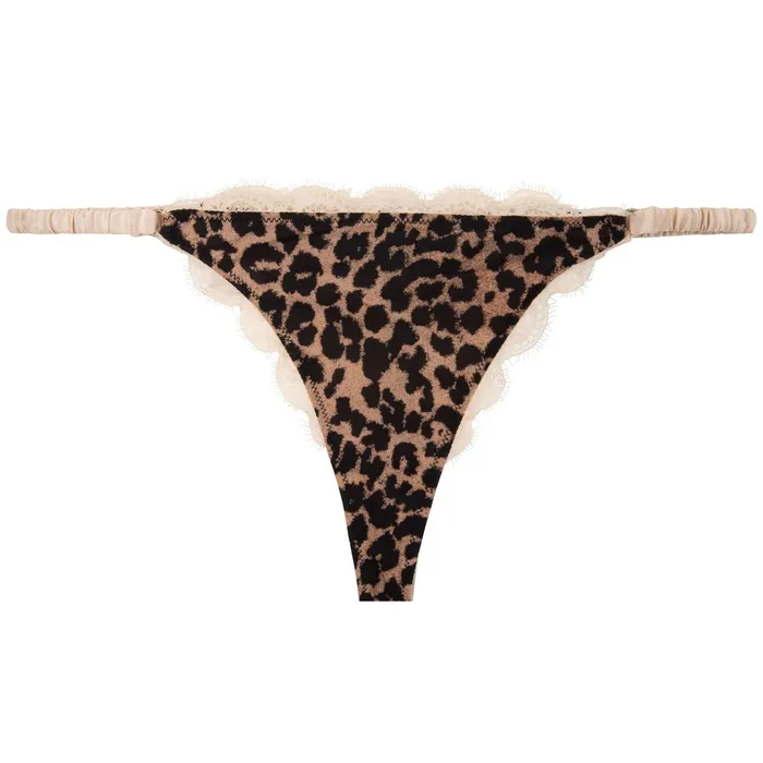 Women Thongs Love Stories Roomie Thong Leopard