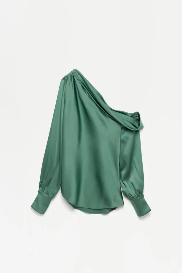 Women Tops and Bodysuits Jonathan Simkhai Alice Top Green Long Sleeve Top Women Tops and Bodysuits Jonathan Simkhai Alice Top Green Long Sleeve Top
