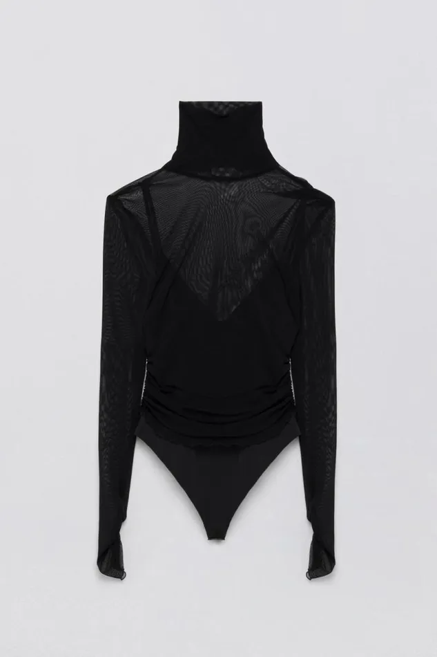 Women Tops and Bodysuits Jonathan Simkhai Velora Longsleeved Bodysuit