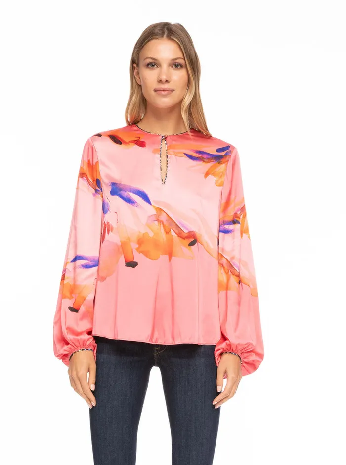 Women Tops Robert Graham ELIZABETH BLOUSE Pink