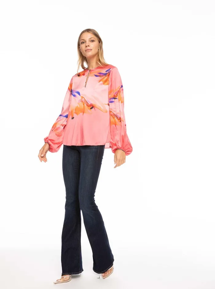 Women Tops Robert Graham ELIZABETH BLOUSE Pink