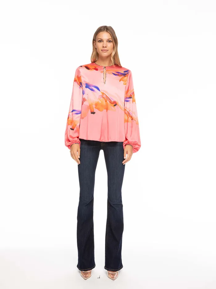 Women Tops Robert Graham ELIZABETH BLOUSE Pink
